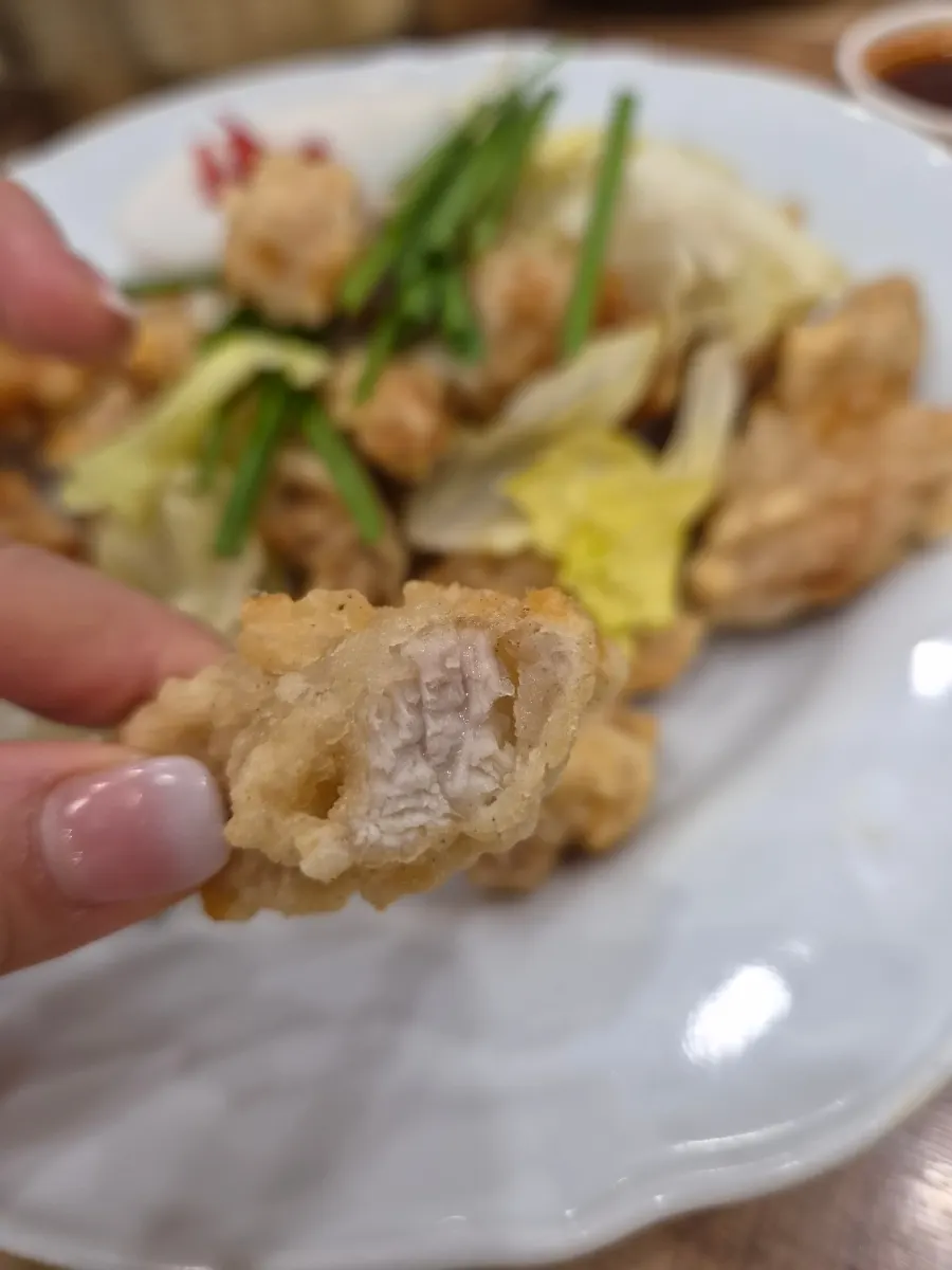바삭한 탕수육 메뉴