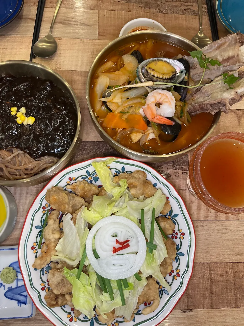 Price list for courses and sets at Gupo Jjambbong