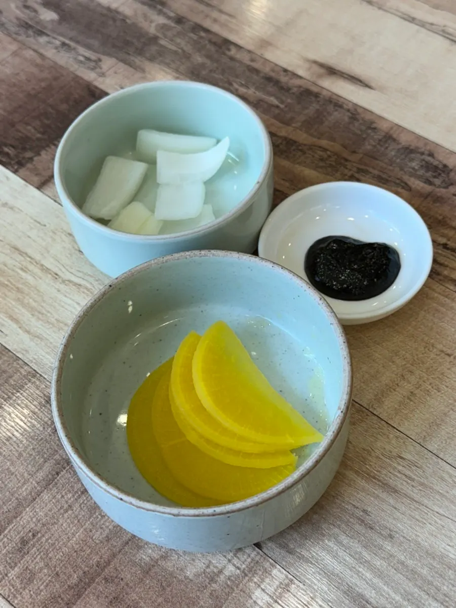 Complimentary sanghwang mushroom tea