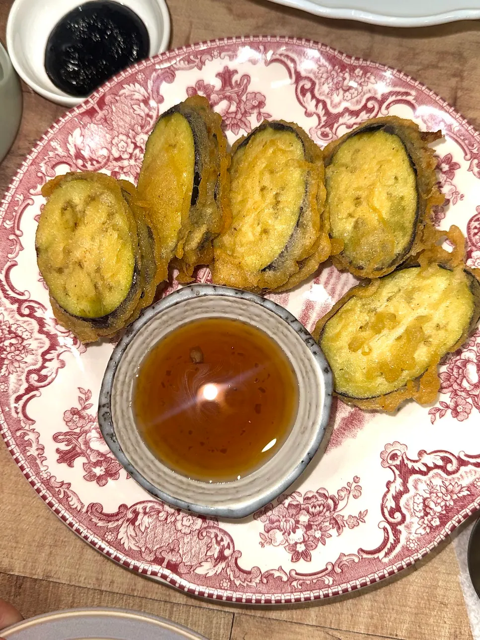 A plate of eggplant mandu at Gupo Jjambbong