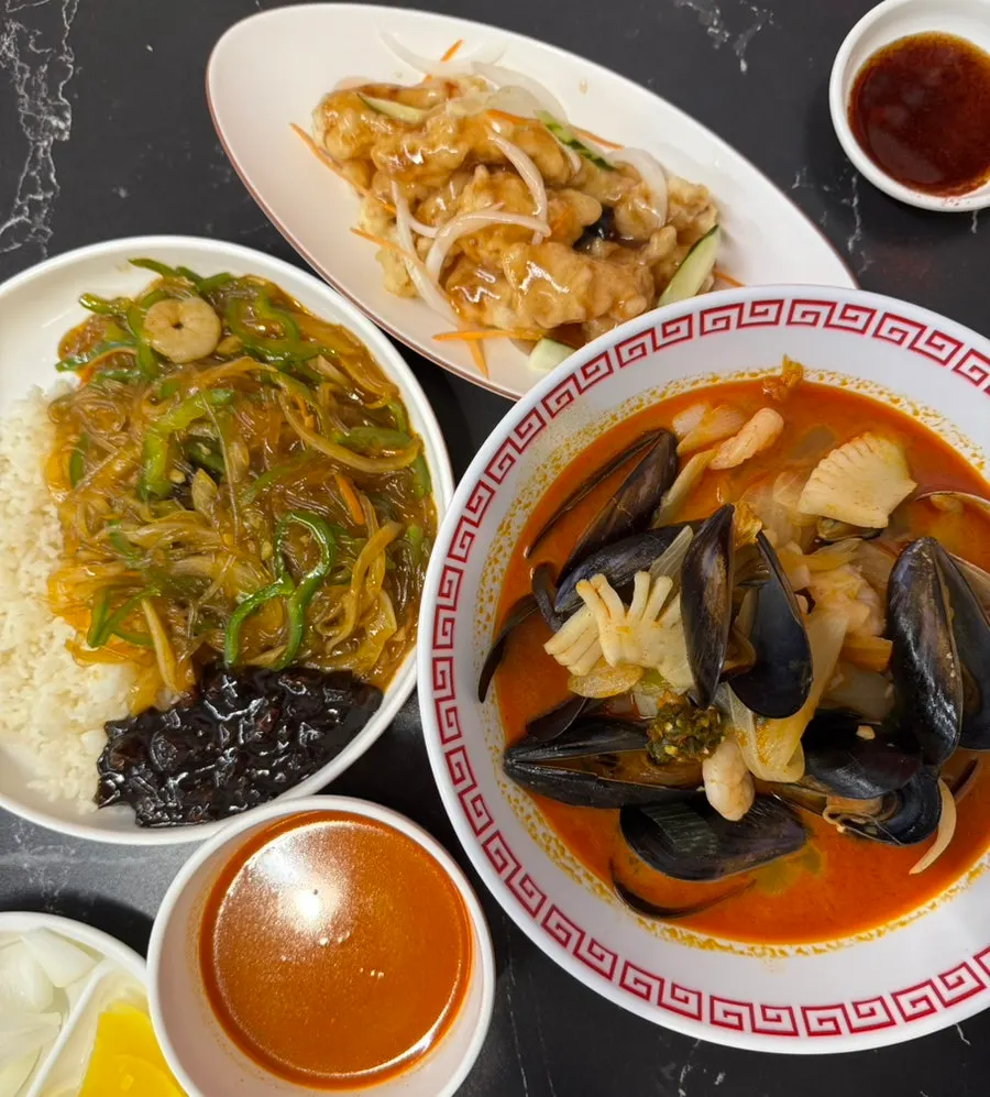 부산 구포시장 근처 중식당 홍미관