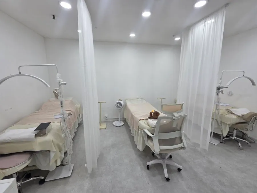 Interior of the treatment space