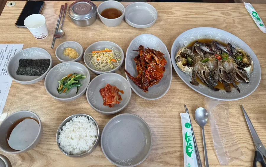 Montaje básico de ganjang gejang y yangnyeom gejang