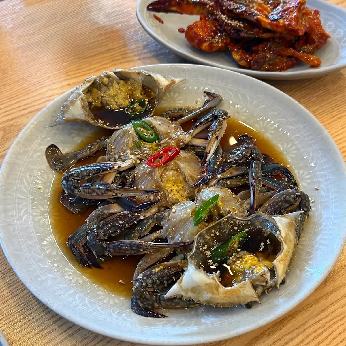 Representative photo of a soy crab spread at Onggi Kkotgejang Main Branch