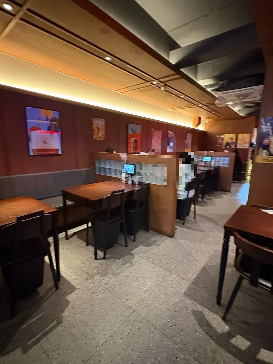Interior of Monthly Beer with wide seating layout
