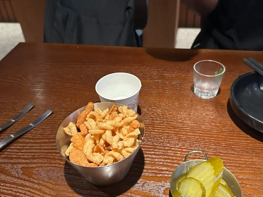 Additional menu page at Monthly Beer's Guro branch