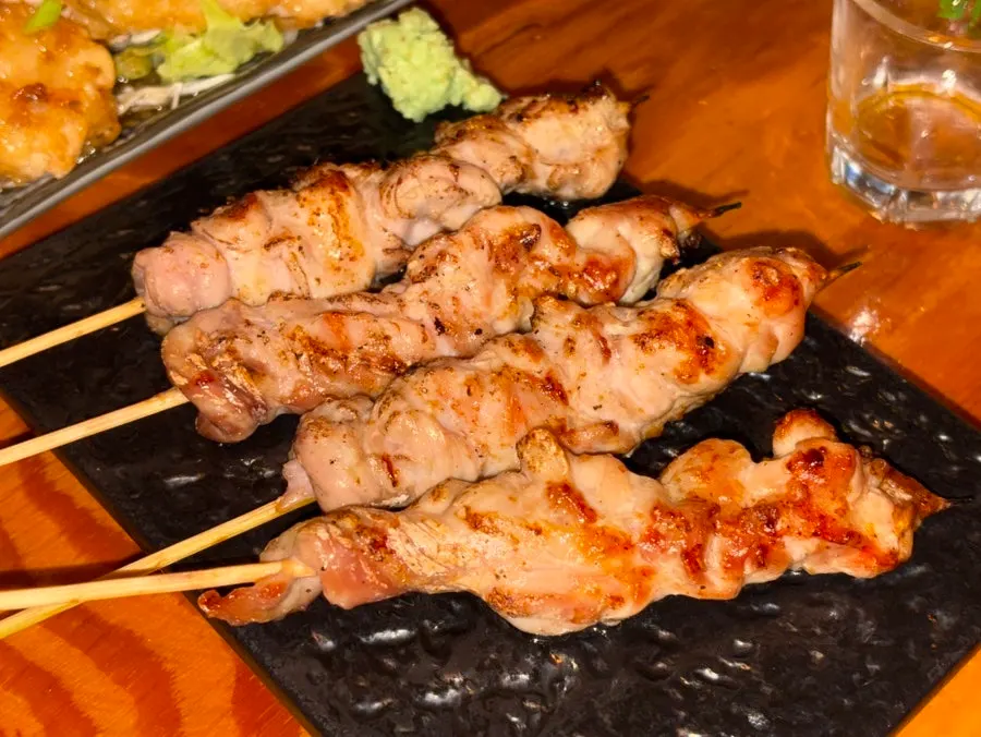 Crispy yuringi soaked with sauce