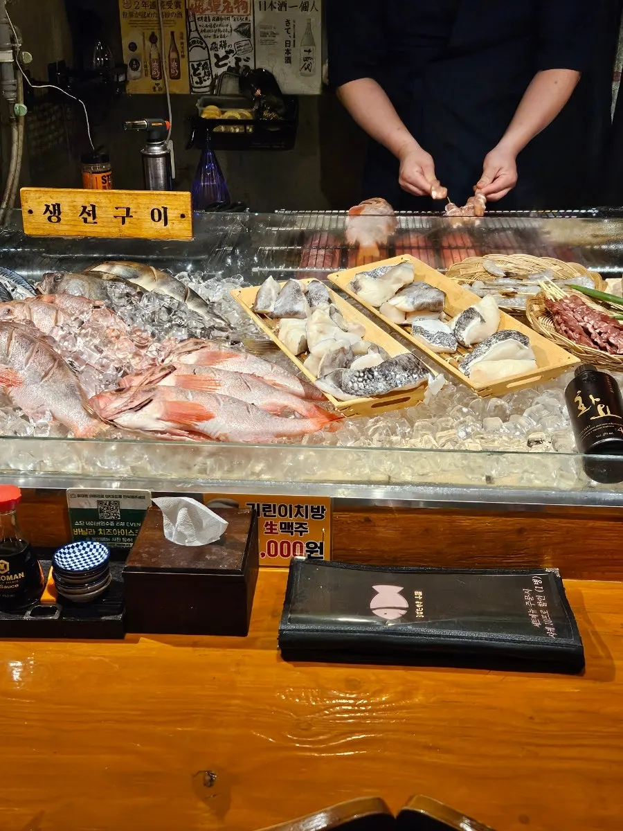 바테이블과 프라이빗 룸 공간