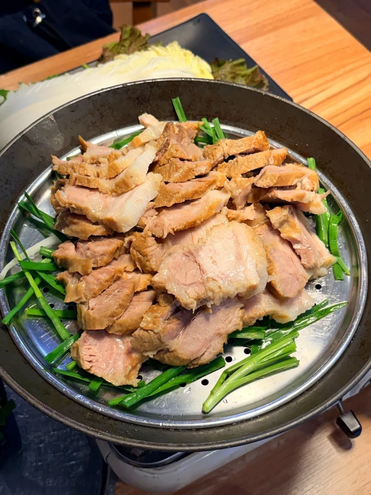 보쌈 중자 한 접시