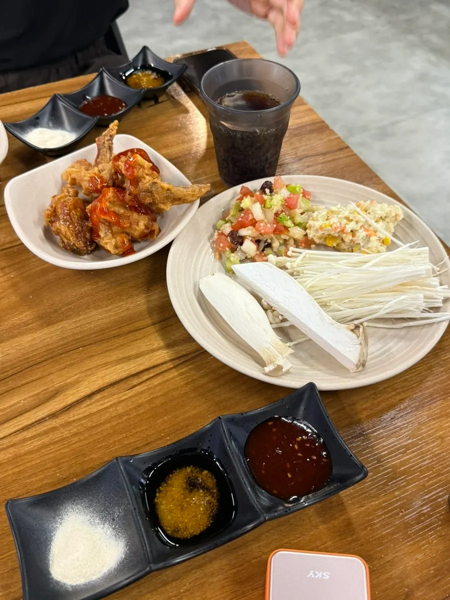무한리필 소주와 맥주