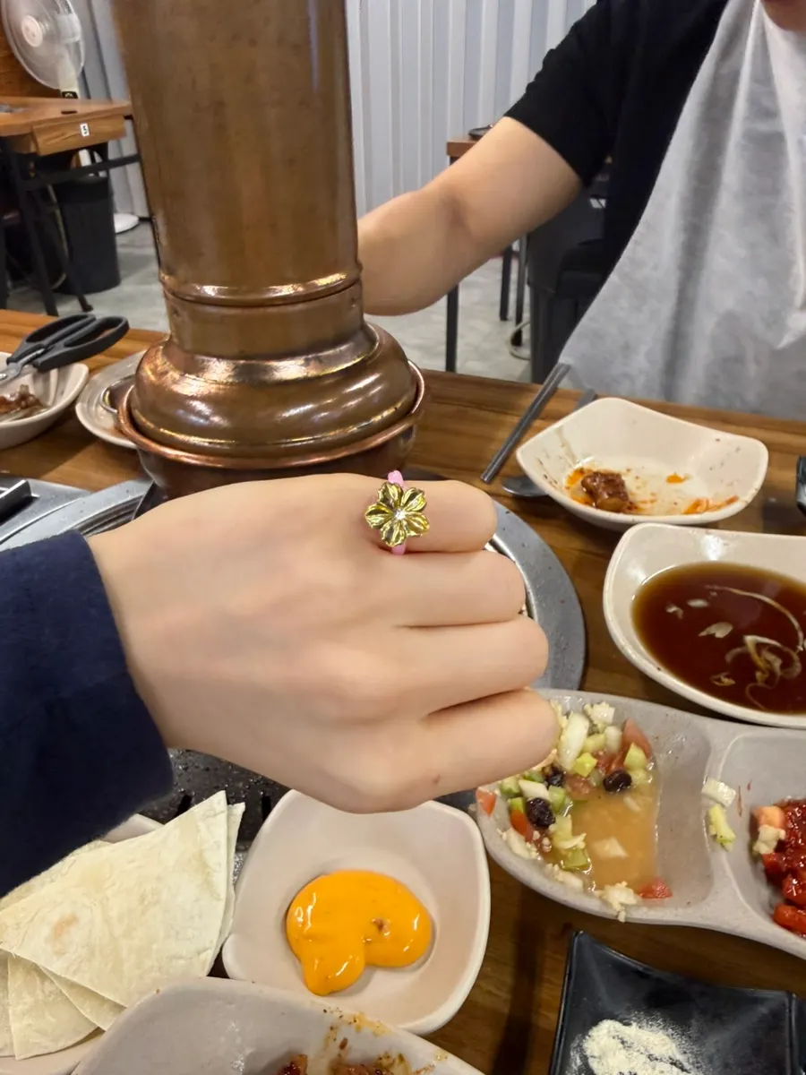 커플 이벤트로 받은 또띠아와 소스