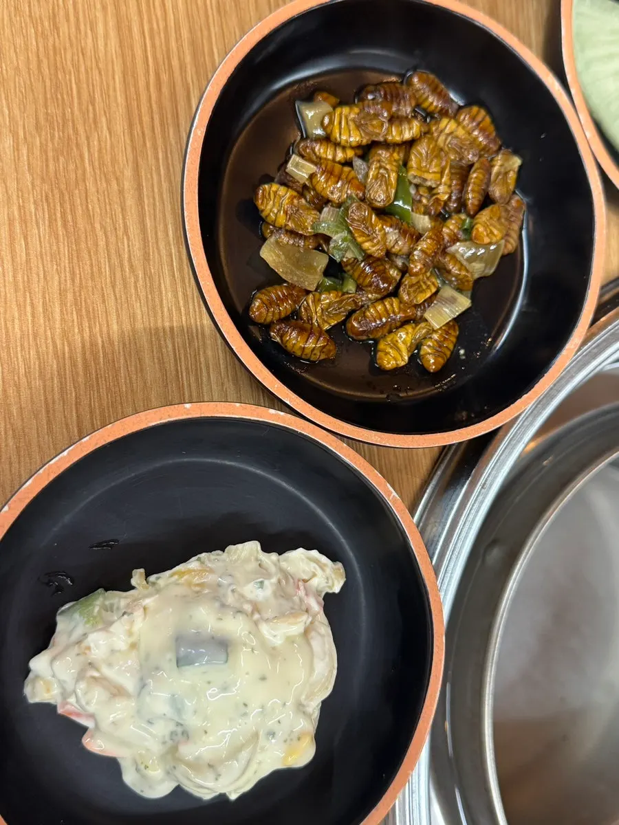 구례마재갈비 기본찬 상차림