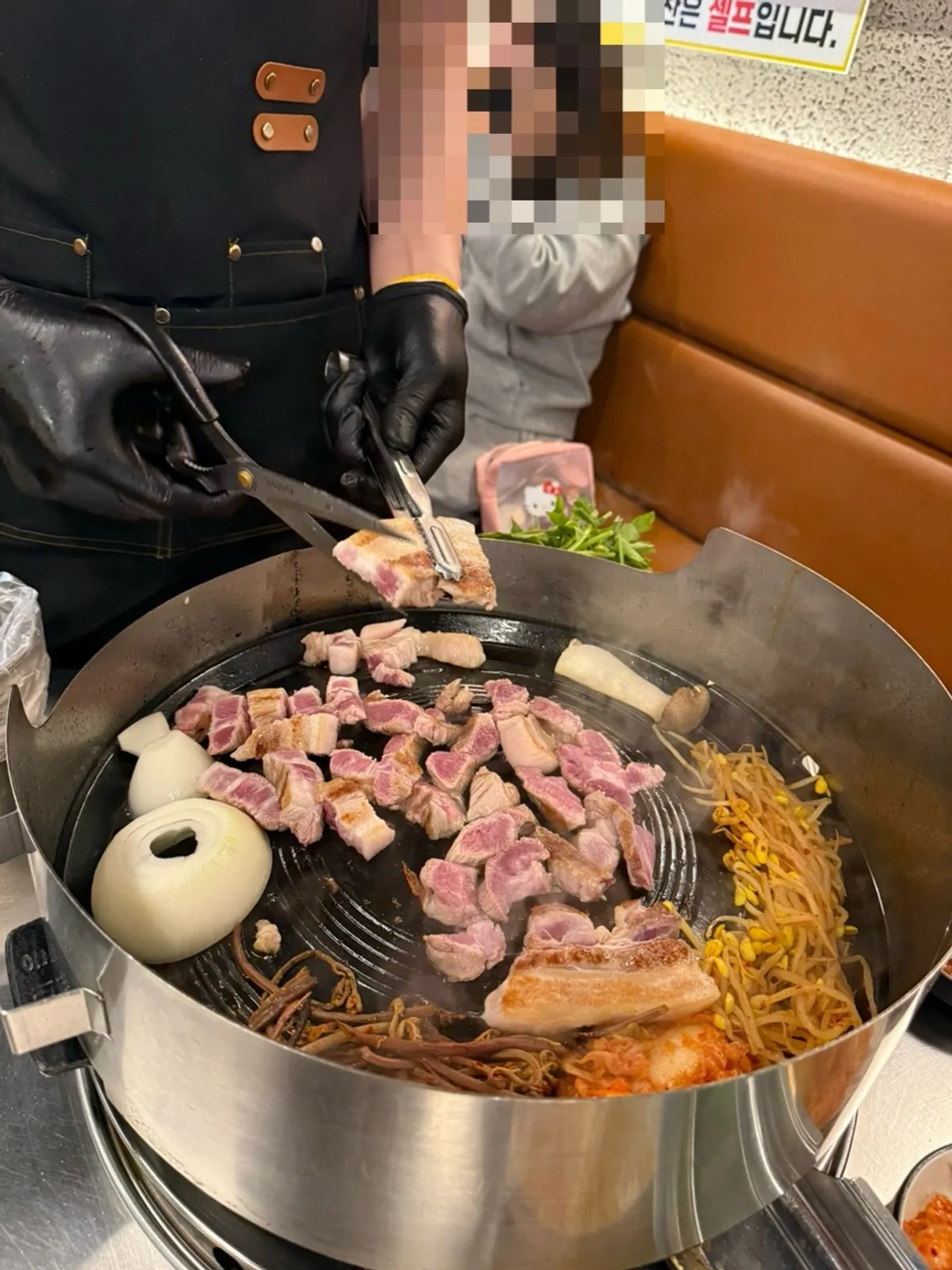 고기와 곁들이는 시원한 생맥주