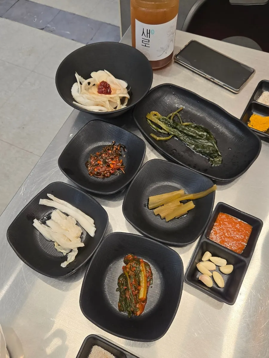 솥뚜껑 반판 세트 고기 구성