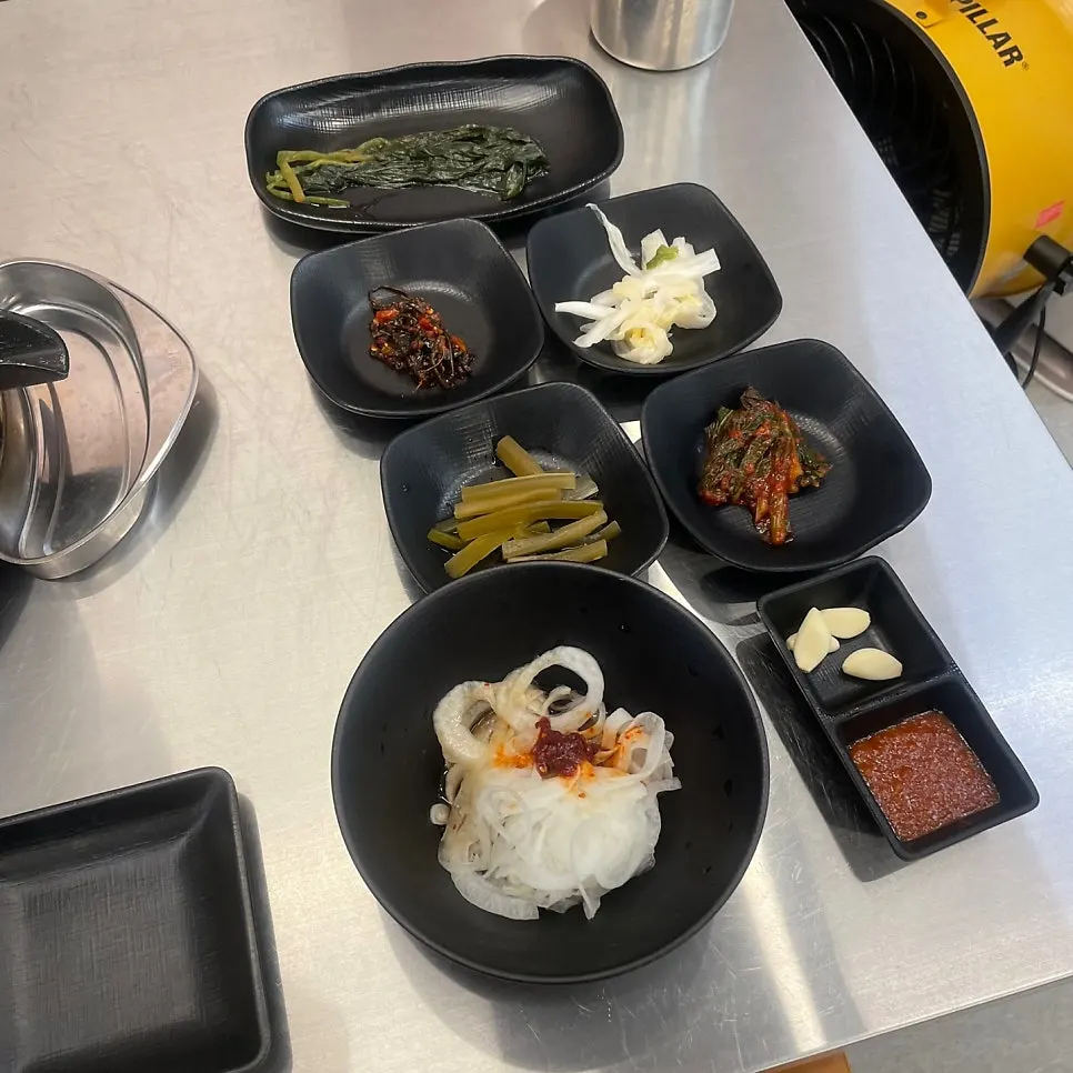 기본 반찬 한 상