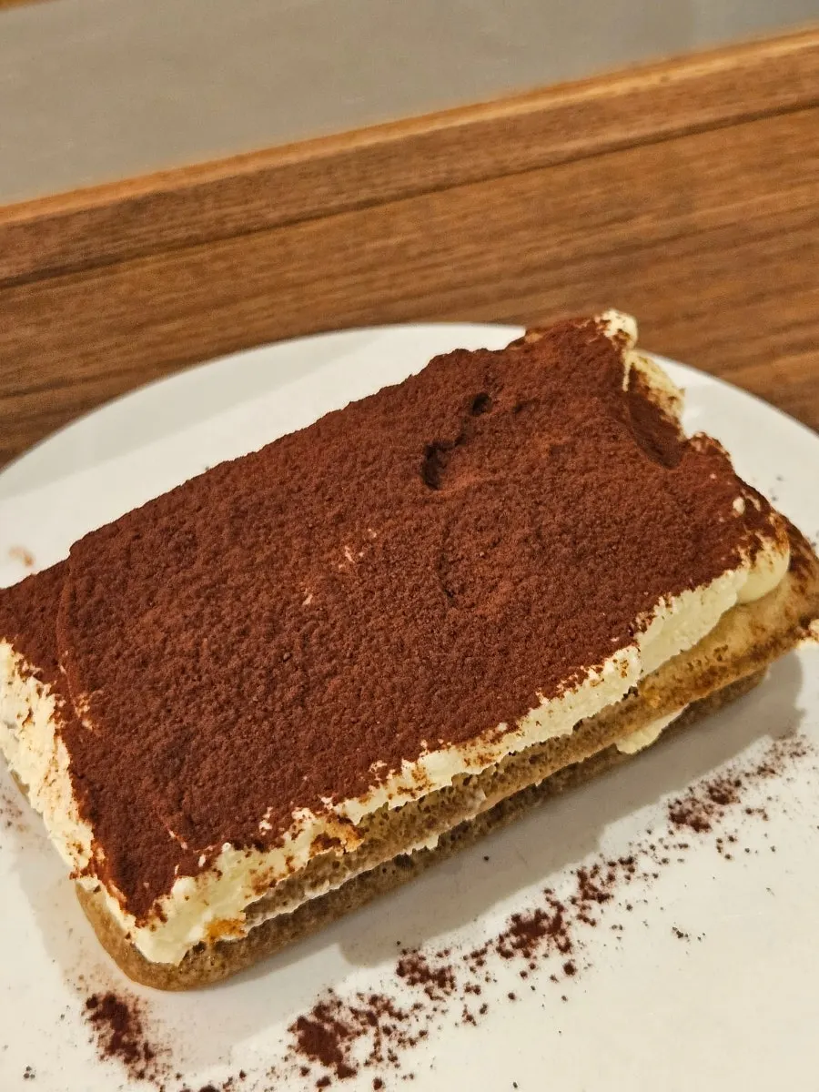 Coffee and tiramisu pairing