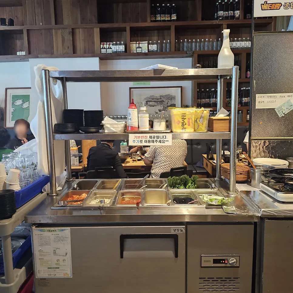 Unlimited self-serve pancake corner