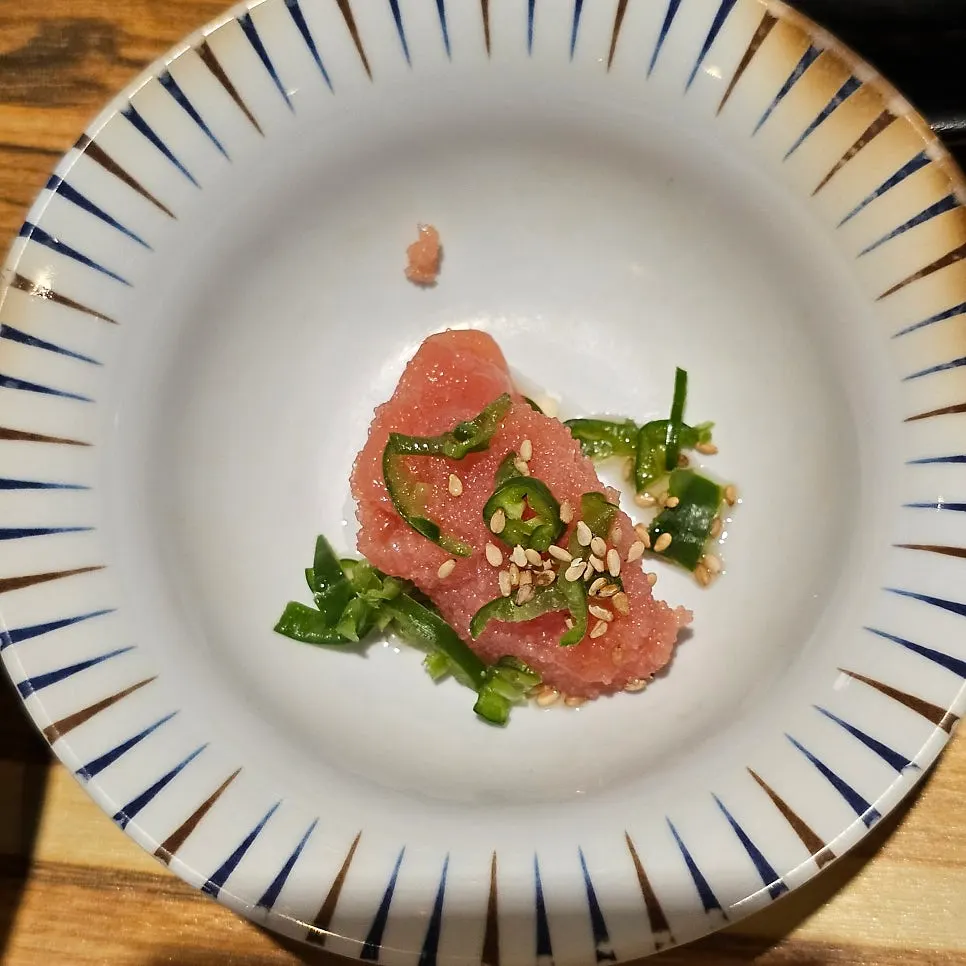 Basic side dishes with the red sea bream meal