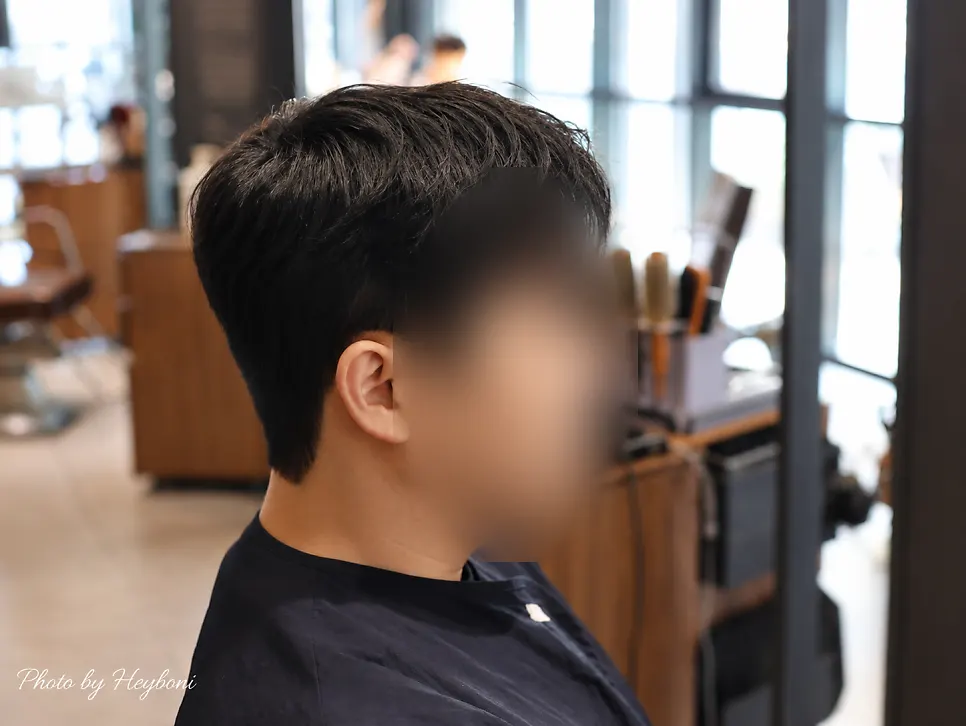 Finished easy-care men's hairstyle