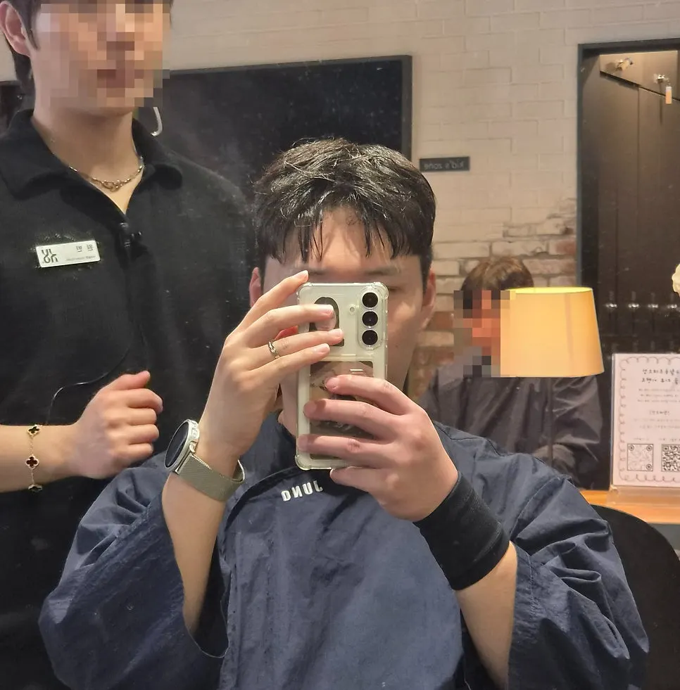 디자인컷 후 앞모습