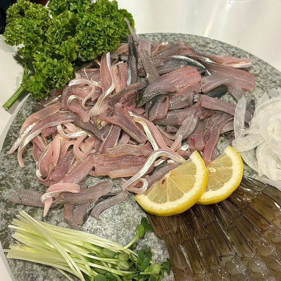 Close-up of gizzard shad seogosi