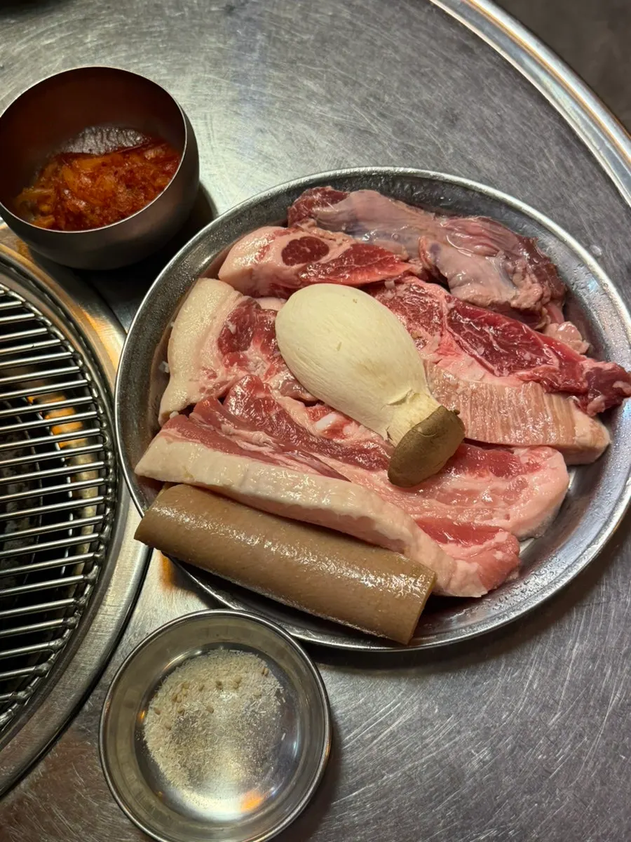 된장찌개·냉면·라면 등 식사류 메뉴판