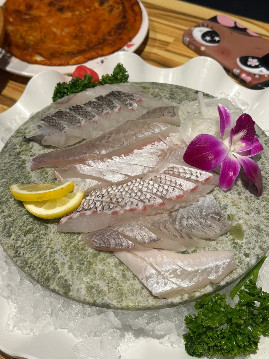 무료로 나온 꽁치구이