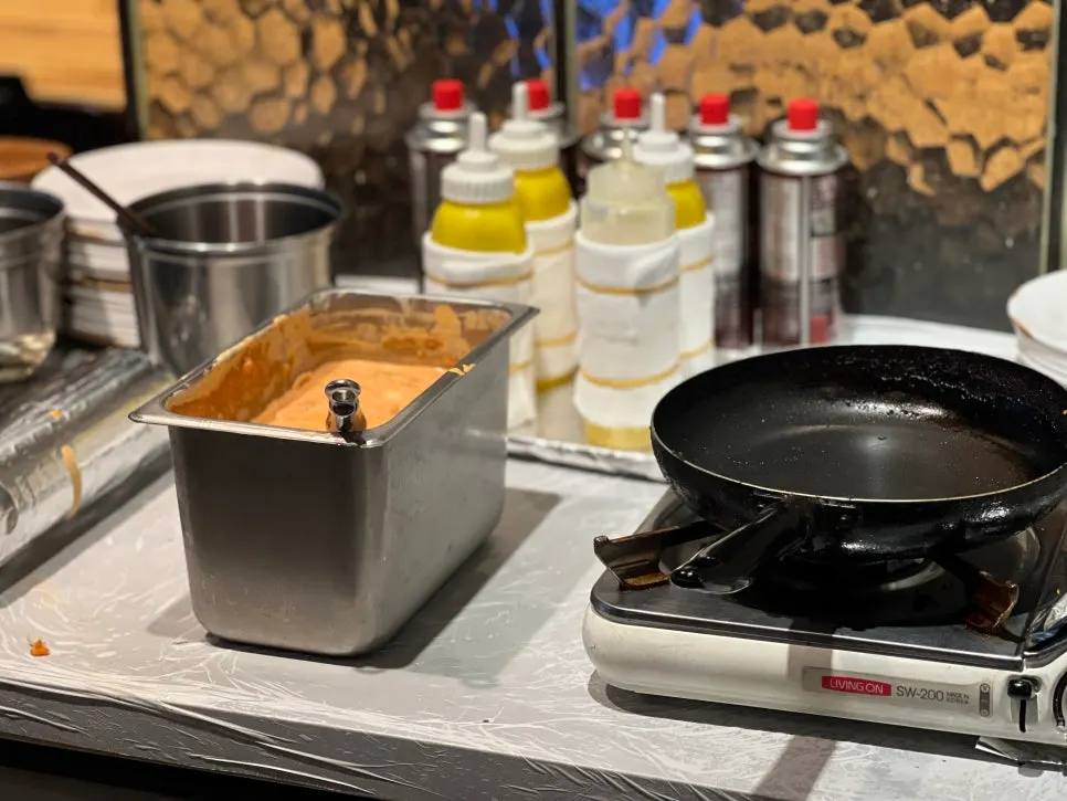Spicy fish stew noodle and sujebi add-on information