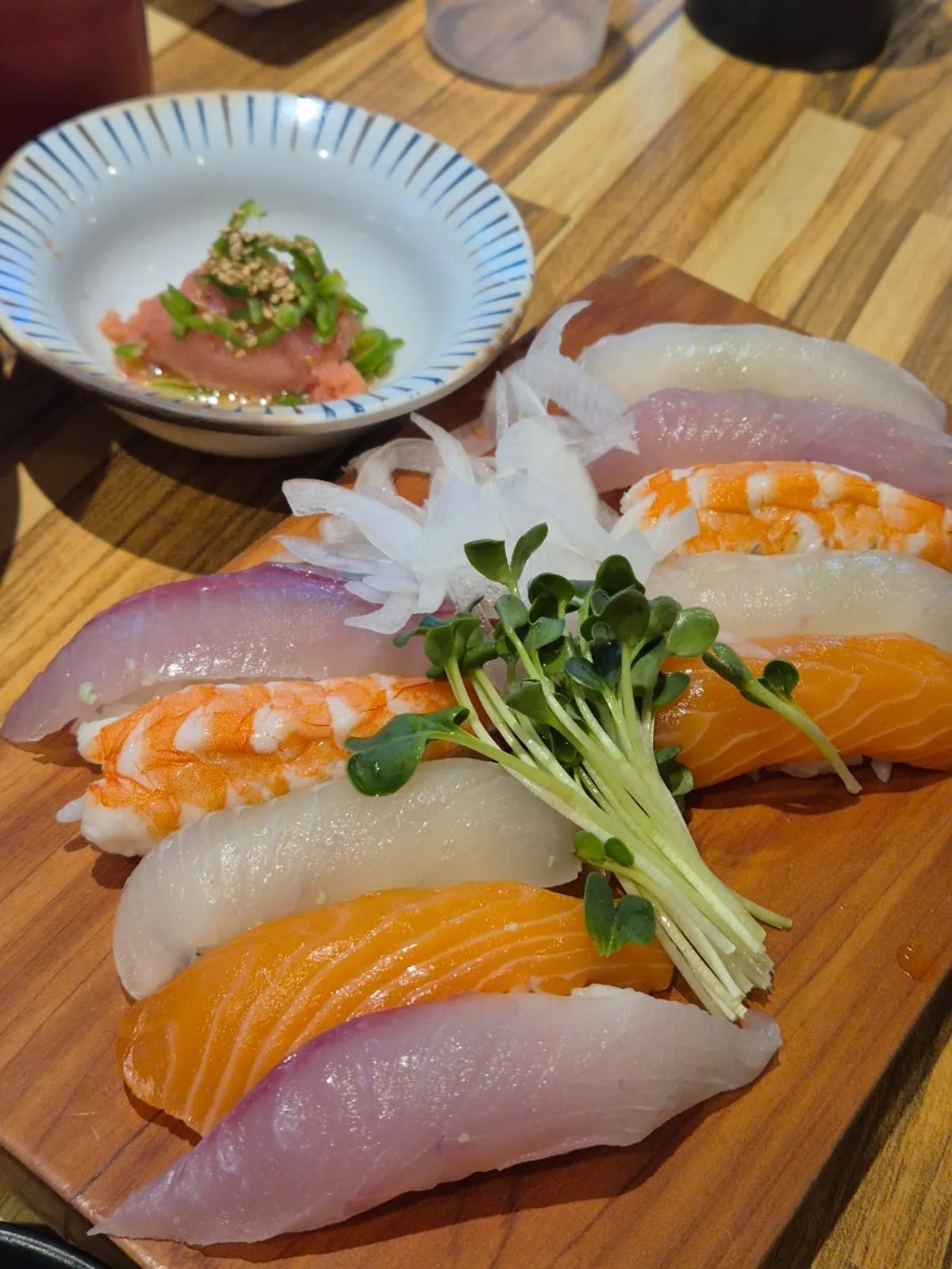 Grilled saury included in the lunch set