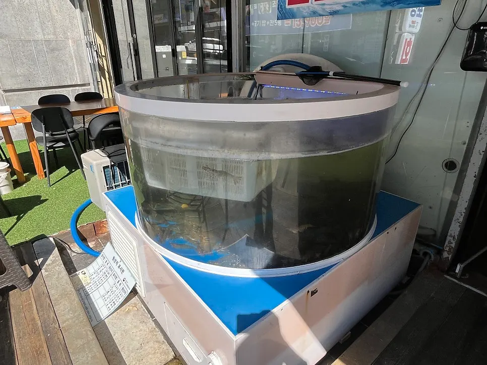 구월동 로데오거리 인근 횟집 건물 전경