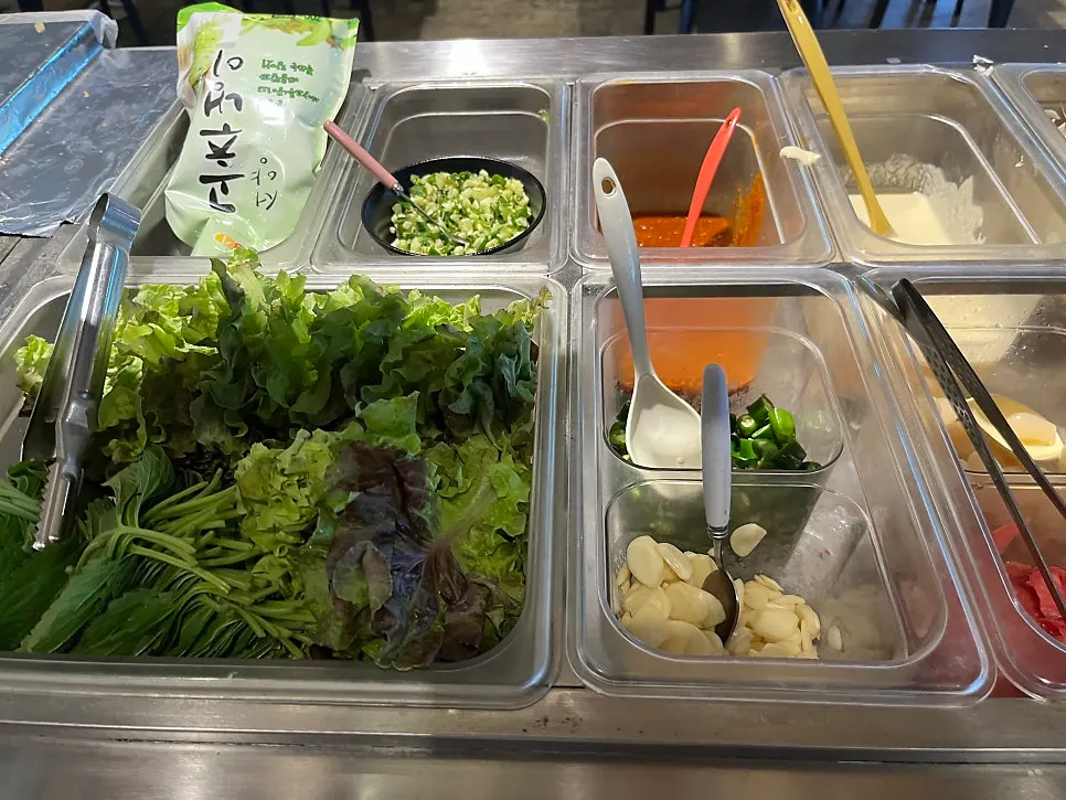 얼큰한 매운탕 국물 클로즈업