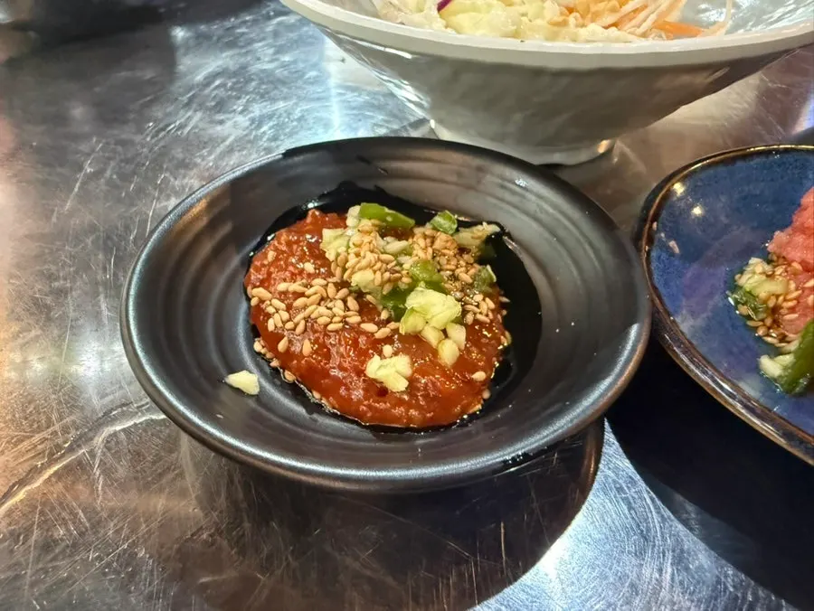 회와 곁들이는 쌈장