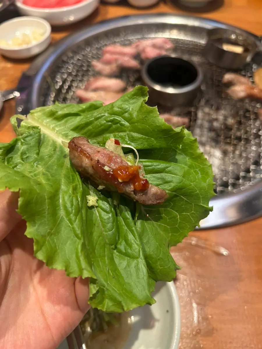 Jingalbisal on the grill