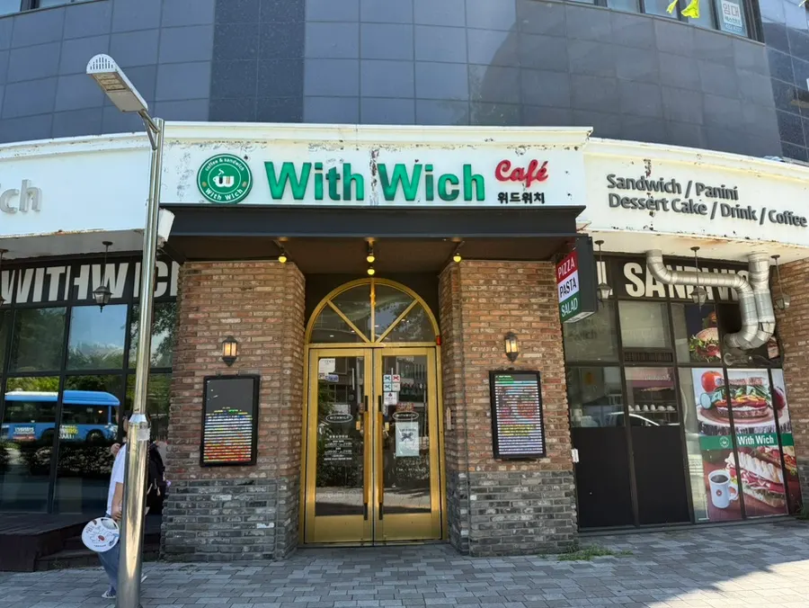 Exterior view of the Withwich building in Guwol-dong, Incheon