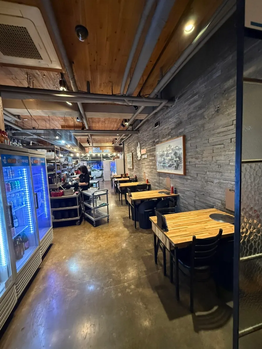 Entrance to the sashimi restaurant
