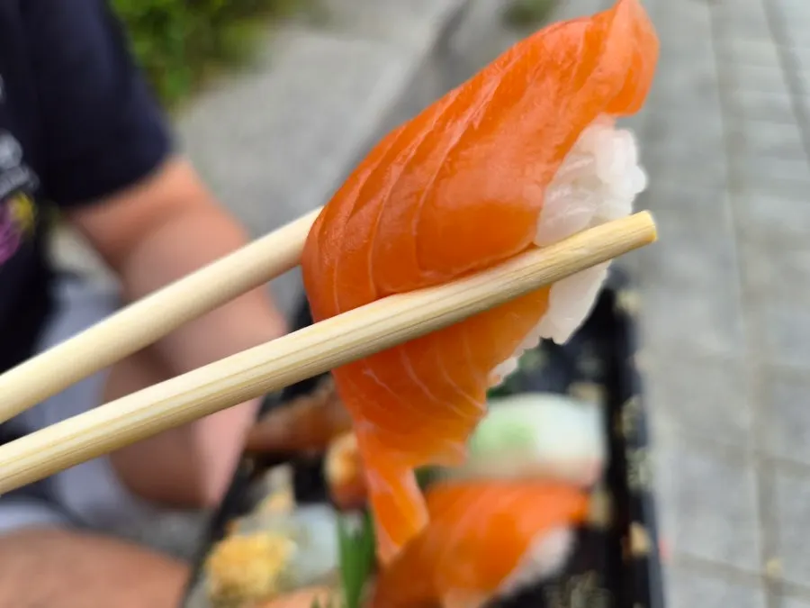 Salmon sushi