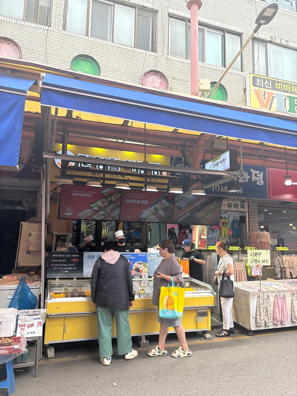 Moraenae Market on a return visit after a long time