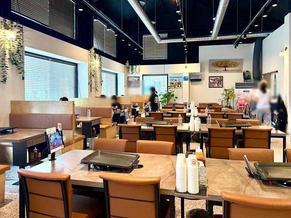 Overview of Deo Chadol's dining hall