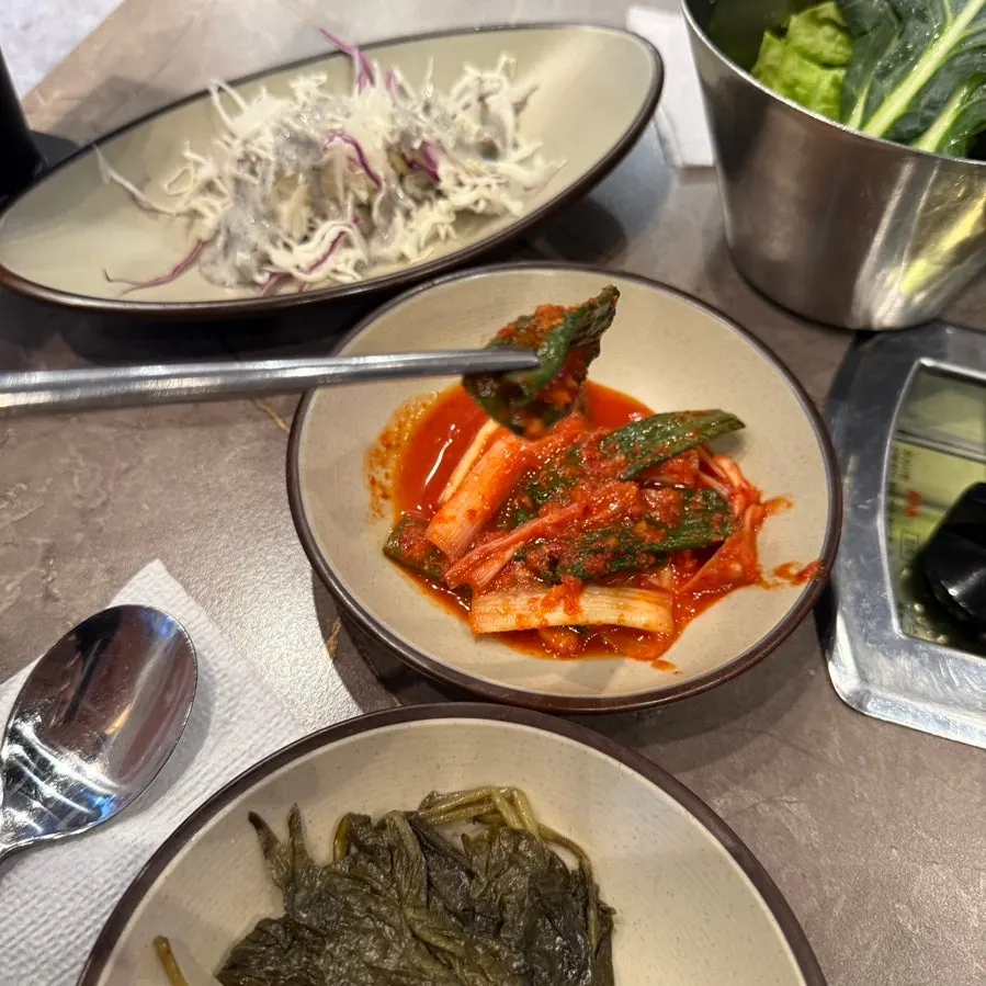 더차돌 커플코스 주문 고기