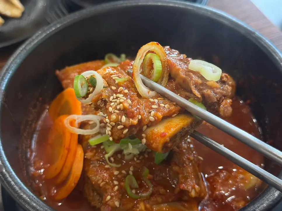 고향소갈비찜 과천점 소갈비찜 한상차림
