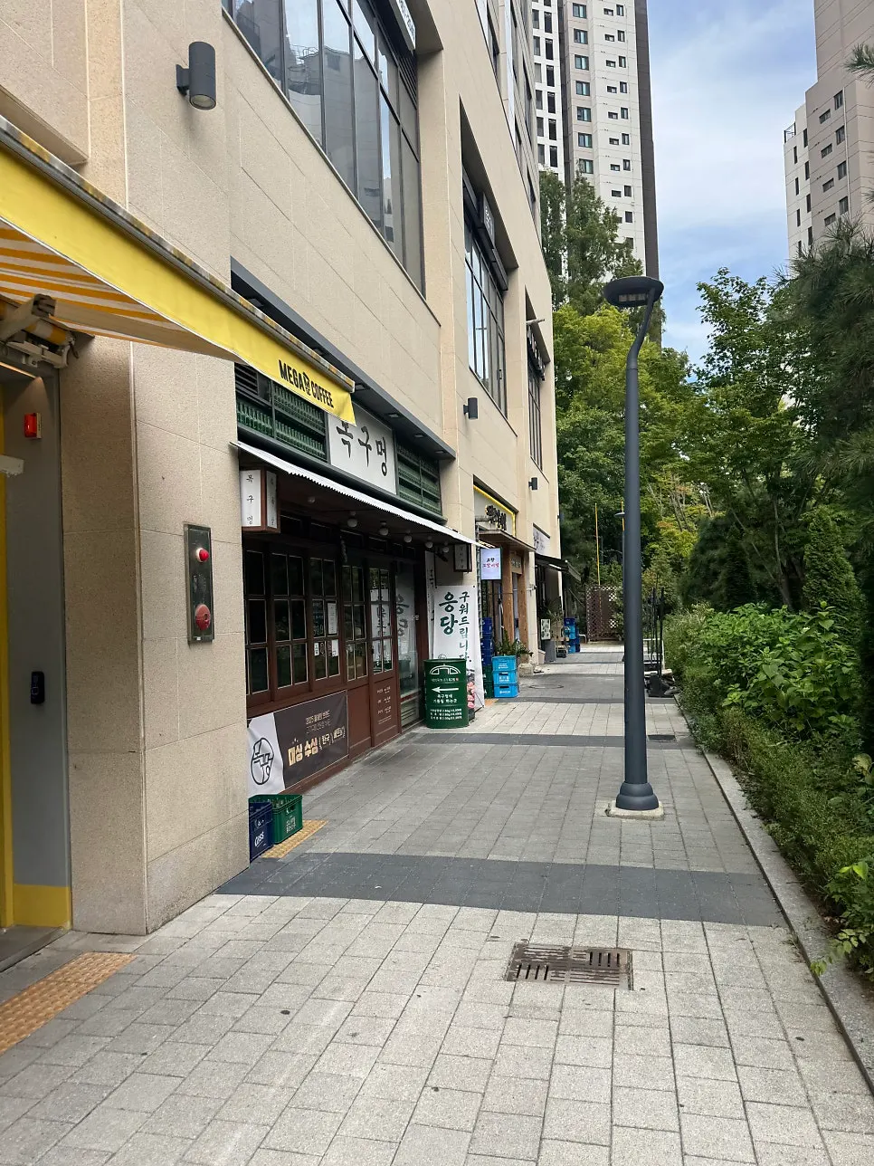 과천 관문로 고향소갈비찜 과천점 매장 외관