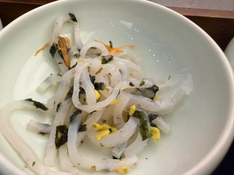 Side dishes available for self-serve