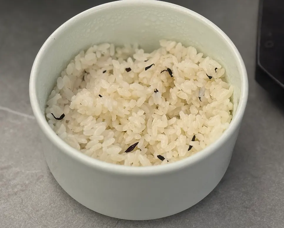 Unlimited rice bowls available for refill