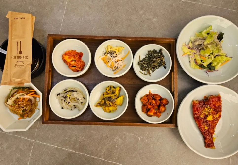 Basic side dishes for the set for two