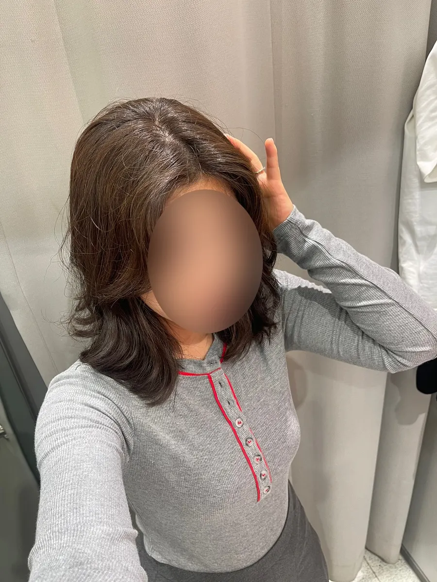 Evened-out hair color after dyeing