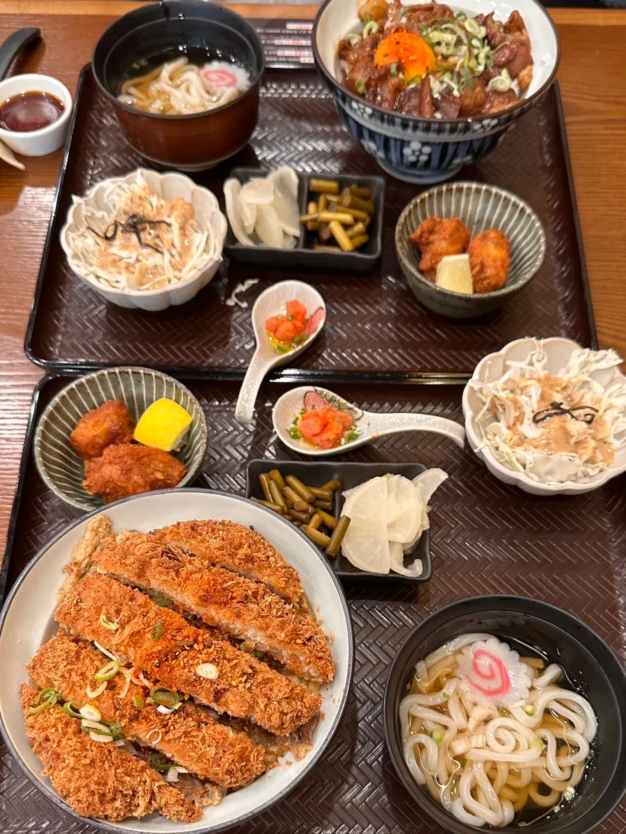Horangigul weekday lunch special full spread