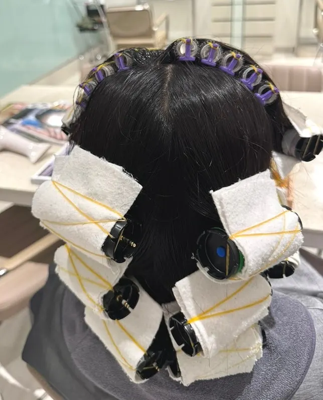 Perm heat treatment process