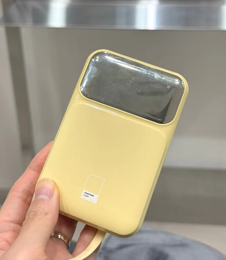 Portable charger service during the appointment