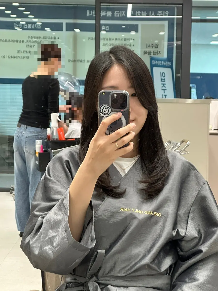 Natural layers cut to fit the face shape