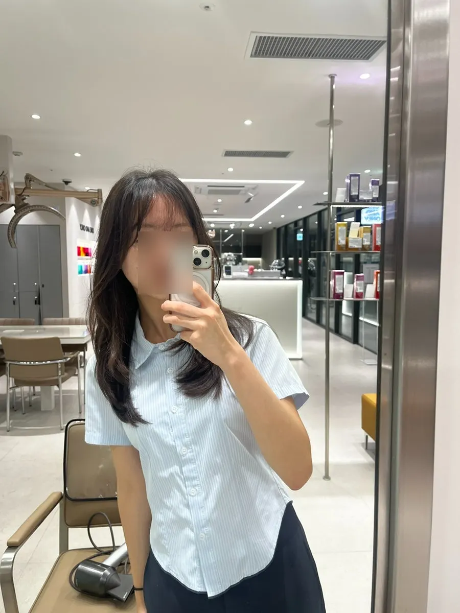 Styled bangs and face-framing pieces